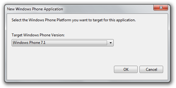 New Windows Phone Application